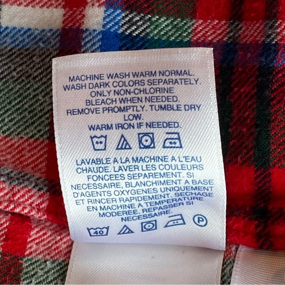 Lands’ End Flannel Shirt Size 16P - Picture 7 of 11